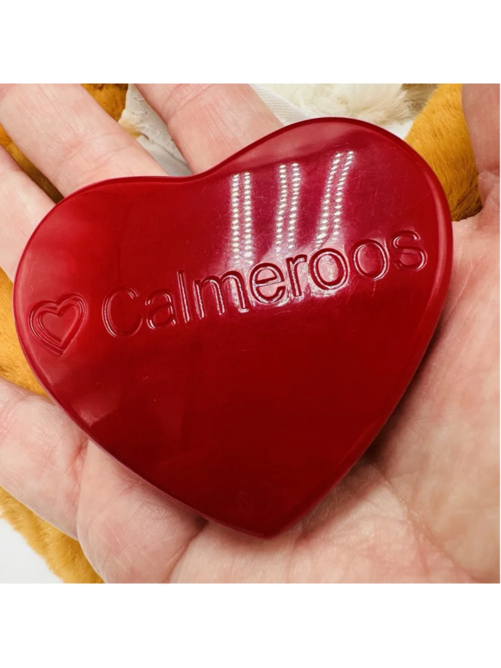 Calmeroos Cat Heartbeat Calming Separation Anxiety Relief Kitten Works Perfectly